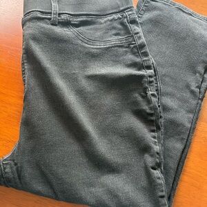 Terra & Sky Black pull on pants